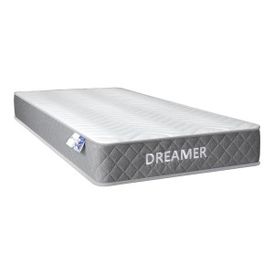 pak-200-001456-3 ΚΡΕΒΑΤΙ ΜΕ ΣΤΡΩΜΑ ATHOS-DREAMER PAKOWORLD SONOMA-ΛΕΥΚΟ 90X190ΕΚ