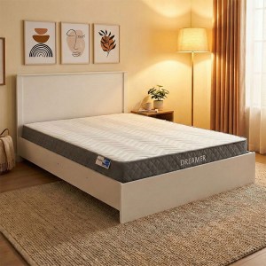 pak-200-001459 ΚΡΕΒΑΤΙ ΜΕ ΣΤΡΩΜΑ ATHOS-DREAMER PAKOWORLD ΛΕΥΚΟ 160X200ΕΚ