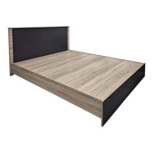 pak-200-001460-1 ΚΡΕΒΑΤΙ ΜΕ ΣΤΡΩΜΑ ATHOS-DREAMER PAKOWORLD SONOMA-ΑΝΘΡΑΚΙ 160X200ΕΚ