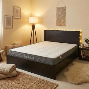 pak-200-001462 ΚΡΕΒΑΤΙ ΜΕ ΣΤΡΩΜΑ ATHOS-DREAMER PAKOWORLD WENGE 160X200ΕΚ