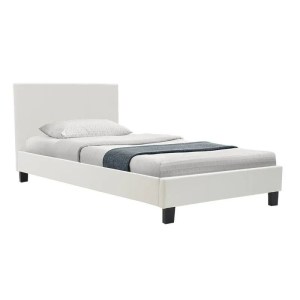 pak-200-001467-1 ΚΡΕΒΑΤΙ ΜΕ ΣΤΡΩΜΑ NEVIL-DREAMER PAKOWORLD PU ΛΕΥΚΟ 100X200ΕΚ