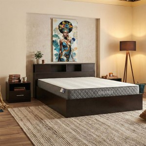 pak-200-001513 ΚΡΕΒΑΤΙ ΜΕ ΣΤΡΩΜΑ OLYMPUS-DREAMER PAKOWORLD WENGE 160X200ΕΚ