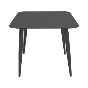 pak-200-001597-5 ΤΡΑΠΕΖΑΡΙΑ HEVEN VISTA PAKOWORLD ΣΕΤ 3ΤΕΜ ΜΑΥΡΟ ΑΛΟΥΜΙΝΙΟ 80X80X72ΕΚ