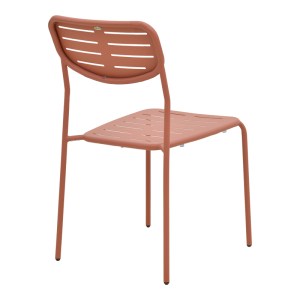 pak-200-001697-5 ΤΡΑΠΕΖΑΡΙΑ MORAJA DERABY I PAKOWORLD ΣΕΤ 3ΤΕΜ TERRACOTTA ΜΕΤΑΛΛΟ 70X70X73ΕΚ