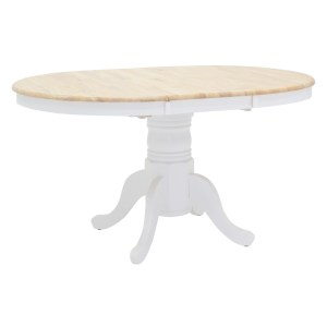 pak-200-001710-7 ΤΡΑΠΕΖΑΡΙΑ DALLAN LARS PAKOWORLD 5ΤΕΜ ΛΕΥΚΟ ΜΕ ΦΥΣΙΚΗ ΑΠΟΧΡΩΣΗ RUBBERWOOD Φ100(+38)X100X75ΕΚ