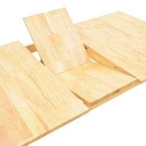 pak-200-001712-5 ΤΡΑΠΕΖΑΡΙΑ DALLAN COUNTRY PAKOWORLD 7ΤΕΜ ΣΕ ΦΥΣΙΚΗ ΑΠΟΧΡΩΣΗ RUBBERWOOD 120-150X80X74ΕΚ