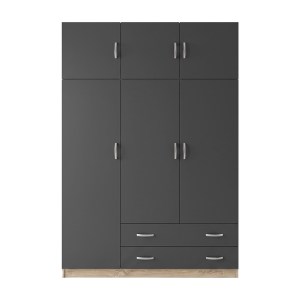 pak-200-002083-3 ΝΤΟΥΛΑΠΑ ΤΡΙΦΥΛΛΗ ΜΕ ΠΑΤΑΡΙ ALVIA PAKOWORLD SONOMA ΜΕ ΑΝΘΡΑΚΙ 150X51X240ΕΚ