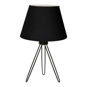 pak-202-000127 ΕΠΙΤΡΑΠΕΖΙΟ ΦΩΤΙΣΤΙΚΟ SHERINI PAKOWORLD ΜΕΤΑΛΛΟ ΚΑΙ ΥΦΑΣΜΑ ΣΕ ΜΑΥΡΟ ΧΡΩΜΑ 22X22X33ΕΚ