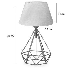 pak-202-000180-1 ΕΠΙΤΡΑΠΕΖΙΟ ΦΩΤΙΣΤΙΚΟ PWL-1080 PAKOWORLD Ε27 ΜΠΕΖ-ΧΡΥΣΟ Φ22X39ΕΚ