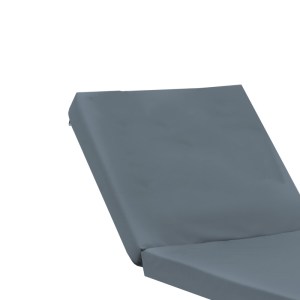 pak-211-000017-6 ΜΑΞΙΛΑΡΙ ΞΑΠΛΩΣΤΡΑΣ SADIE PAKOWORLD ΥΦΑΣΜΑ ΣΕ ΓΚΡΙ ΑΠΟΧΡΩΣΗ 65X185X15ΕΚ