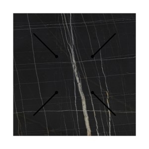 pak-215-000058-2 ΕΠΙΦΑΝΕΙΑ ΤΡΑΠΕΖΙΟΥ RELIAN PAKOWORLD HPL ΜΑΥΡΟ ΟΨΗ ΜΑΡΜΑΡΟΥ 70X70ΕΚ ΠΑΧΟΥΣ 12MM