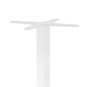 pak-217-000037-1 ΒΑΣΗ ΤΡΑΠΕΖΙΟΥ BAR STOFAN PAKOWORLD ΜΕΤΑΛΛΙΚΗ ΛΕΥΚΟ 45X45X108ΕΚ