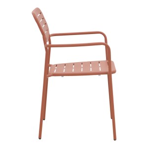 pak-218-000045-3 ΠΟΛΥΘΡΟΝΑ DERABY PAKOWORLD ΣΤΟΙΒΑΖΟΜΕΝΗ TERRACOTTA ΜΕΤΑΛΛΟ 56X45.5X83ΕΚ