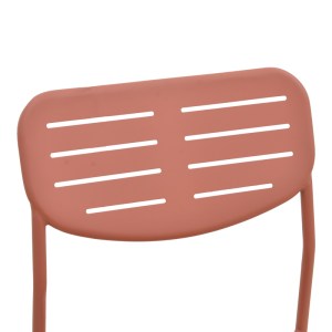 pak-218-000048-6 ΚΑΡΕΚΛΑ DERABY PAKOWORLD ΣΤΟΙΒΑΖΟΜΕΝΗ TERRACOTTA ΜΕΤΑΛΛΟ 52.5X45.5X83ΕΚ