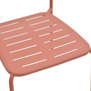 pak-218-000048-7 ΚΑΡΕΚΛΑ DERABY PAKOWORLD ΣΤΟΙΒΑΖΟΜΕΝΗ TERRACOTTA ΜΕΤΑΛΛΟ 52.5X45.5X83ΕΚ