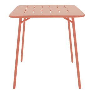 pak-218-000054-1 ΤΡΑΠΕΖΙ MORAJA PAKOWORLD TERRACOTTA ΜΕΤΑΛΛΟ 70X70X73ΕΚ