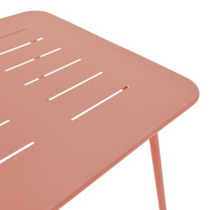 pak-218-000054-2 ΤΡΑΠΕΖΙ MORAJA PAKOWORLD TERRACOTTA ΜΕΤΑΛΛΟ 70X70X73ΕΚ