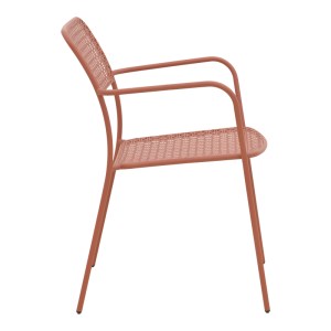 pak-218-000057-3 ΠΟΛΥΘΡΟΝΑ FEDERAL PAKOWORLD ΣΤΟΙΒΑΖΟΜΕΝΗ TERRACOTTA ΜΕΤΑΛΛΟ 57X58X81.5ΕΚ