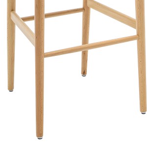 pak-222-000022-6 ΣΚΑΜΠΟ ΜΠΑΡ SANDRA PAKOWORLD ΞΥΛΟ-ΣΧΟΙΝΙ ΦΥΣΙΚΟ