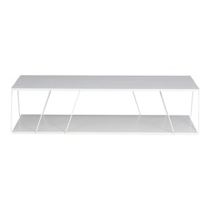 pak-225-000025-2 ΤΡΑΠΕΖΙ ΣΑΛΟΝΙΟΥ TARS PAKOWORLD ΛΕΥΚΟ 120X50X30ΕΚ