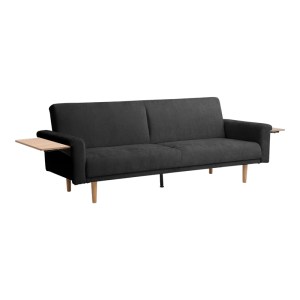 pak-225-000089-2 ΚΑΝΑΠΕΣ-ΚΡΕΒΑΤΙ FLEXO PAKOWORLD ΥΦΑΣΜΑ ΑΝΘΡΑΚΙ 220X84.5X82ΕΚ
