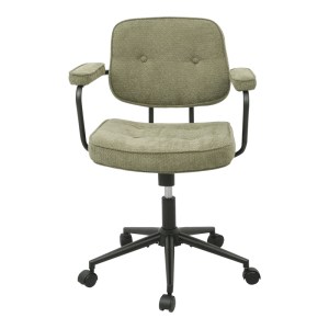 pak-225-000094-4 ΚΑΡΕΚΛΑ ΓΡΑΦΕΙΟΥ LEBERTA PAKOWORLD ΧΑΚΙ ΥΦΑΣΜΑ 64X63,5X86-96ΕΚ