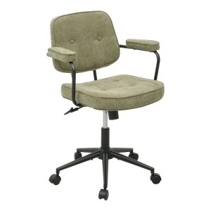 pak-225-000094 ΚΑΡΕΚΛΑ ΓΡΑΦΕΙΟΥ LEBERTA PAKOWORLD ΧΑΚΙ ΥΦΑΣΜΑ 64X63,5X86-96ΕΚ