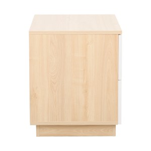 pak-225-000098-3 ΚΟΜΟΔΙΝΟ VERENA PAKOWORLD ΦΥΣΙΚΟ ΜΕ ΛΕΥΚΟ 48X40X48ΕΚ