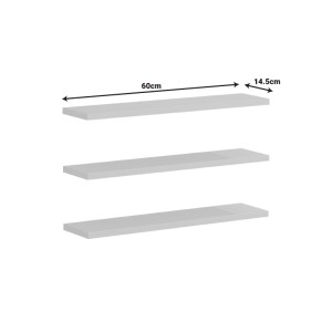 pak-230-000052-4 ΡΑΦΙΕΡΑ ΤΟΙΧΟΥ DIVAR PAKOWORLD SONOMA 60X14.5X1.8ΕΚ