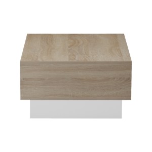 pak-230-000065-5 ΤΡΑΠΕΖΙ ΣΑΛΟΝΙΟΥ DEKOST PAKOWORLD ΣΕ SONOMA-ΛΕΥΚΗ ΑΠΟΧΡΩΣΗ 105X50X32ΕΚ