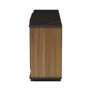 pak-230-000073-6 ΜΠΟΥΦΕΣ ZAFORE PAKOWORLD ΚΑΡΥΔΙ- ΜΑΥΡΟ ΜΑΡΜΑΡΟΥ 180X45X80ΕΚ