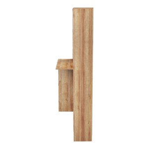 pak-230-000082-5 ΓΡΑΦΕΙΟ ΜΕ ΒΙΒΛΙΟΘΗΚΗ JANSON PAKOWORLD ΣΕ OAK ΑΠΟΧΡΩΣΗ 113.2X40X141.8ΕΚ