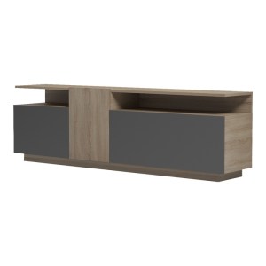 pak-230-000109-2 ΕΠΙΠΛΟ ΤΗΛΕΟΡΑΣΗΣ VENDORA PAKOWORLD ΣΕ SONOMA-ΑΝΘΡΑΚΙ ΑΠΟΧΡΩΣΗ 150X29.5X46.3ΕΚ