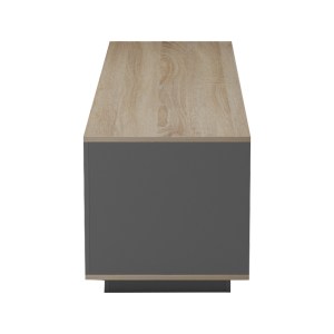 pak-230-000113-6 ΕΠΙΠΛΟ ΤΗΛΕΟΡΑΣΗΣ WINEY PAKOWORLD ΣΕ SONOMA-ΑΝΘΡΑΚΙ ΑΠΟΧΡΩΣΗ 180X44.5X44.5ΕΚ
