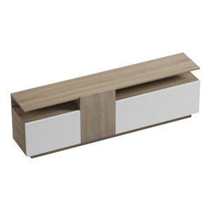 pak-230-000122-3 ΜΠΟΥΦΕΣ VENDORA PAKOWORLD ΣΕ SONOMA-ΛΕΥΚΗ ΑΠΟΧΡΩΣΗ 150X29.5X46.3ΕΚ