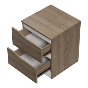 pak-230-000135-1 ΚΟΜΟΔΙΝΟ VERENA PAKOWORLD SONOMA-ΛΕΥΚΟ 40X40X50ΕΚ