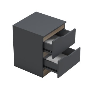 pak-230-000137-1 ΚΟΜΟΔΙΝΟ VERENA PAKOWORLD ΑΝΘΡΑΚΙ-SONOMA 40X40X50ΕΚ