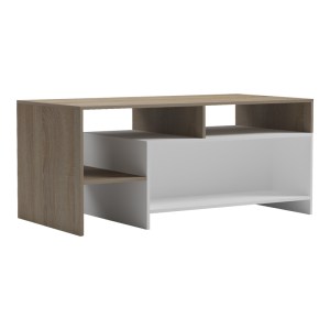 pak-230-000141-1 ΤΡΑΠΕΖΙ ΣΑΛΟΝΙΟΥ CONSA PAKOWORLD SONOMA - ΛΕΥΚΟ 120X60X52.8ΕΚ