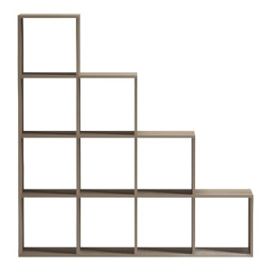 pak-230-000147-1 ΒΙΒΛΙΟΘΗΚΗ SCALA PAKOWORLD SONOMA 129.5X29X129.5ΕΚ