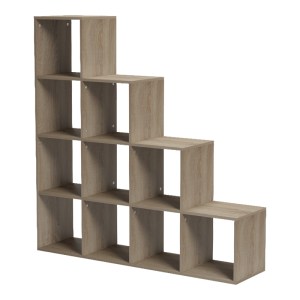 pak-230-000147-2 ΒΙΒΛΙΟΘΗΚΗ SCALA PAKOWORLD SONOMA 129.5X29X129.5ΕΚ