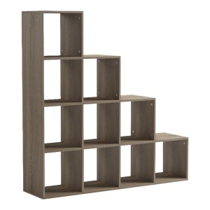 pak-230-000147 ΒΙΒΛΙΟΘΗΚΗ SCALA PAKOWORLD SONOMA 129.5X29X129.5ΕΚ