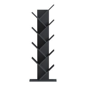 pak-230-000155-1 ΒΙΒΛΙΟΘΗΚΗ FYLLO PAKOWORLD ΑΝΘΡΑΚΙ 50X25X141.5ΕΚ