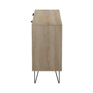 pak-230-000162-6 ΜΠΟΥΦΕΣ BALAIN PAKOWORLD SONOMA-ΑΝΘΡΑΚΙ 142X35.5X83ΕΚ