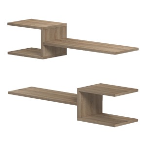 pak-230-000166-2 ΡΑΦΙΕΡΑ ΤΟΙΧΟΥ GALLER PAKOWORLD SONOMA 79X19.5X18ΕΚ