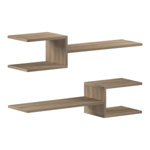 pak-230-000166 ΡΑΦΙΕΡΑ ΤΟΙΧΟΥ GALLER PAKOWORLD SONOMA 79X19.5X18ΕΚ