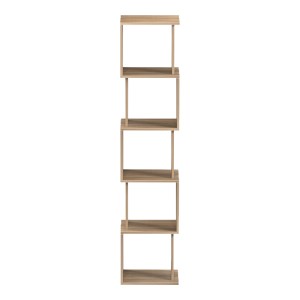pak-230-000172-2 ΒΙΒΛΙΟΘΗΚΗ CUBIK PAKOWORLD SONOMA 35X30X161ΕΚ