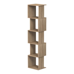 pak-230-000172-3 ΒΙΒΛΙΟΘΗΚΗ CUBIK PAKOWORLD SONOMA 35X30X161ΕΚ