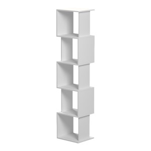 pak-230-000173-3 ΒΙΒΛΙΟΘΗΚΗ CUBIK PAKOWORLD ΛΕΥΚΟ 35X30X161ΕΚ
