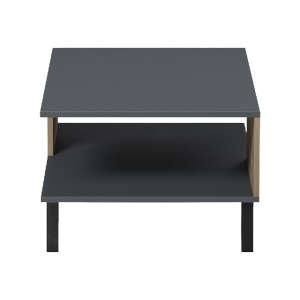pak-230-000177-5 ΤΡΑΠΕΖΑΚΙ ΣΑΛΟΝΙΟΥ TUSCANY PAKOWORLD SONOMA-ΑΝΘΡΑΚΙ 83X54X34ΕΚ