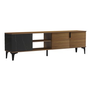 pak-230-000178-2 ΕΠΙΠΛΟ ΤΗΛΕΟΡΑΣΗΣ RIBA PAKOWORLD ΚΑΡΥΔΙ-ΜΑΥΡΗ ΟΨΗ ΜΑΡΜΑΡΟΥ 180X34X51ΕΚ